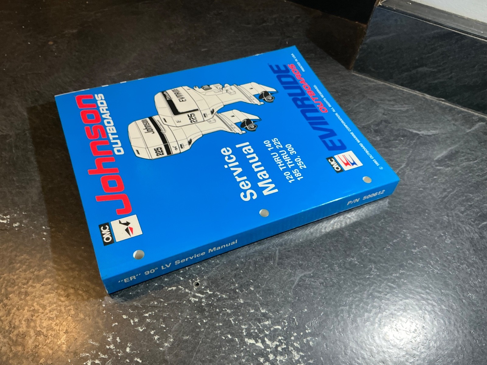 1994 Johnson Evinrude 120-300 HP Outboard Service Manual #500612 V4 V6 V8 Looper