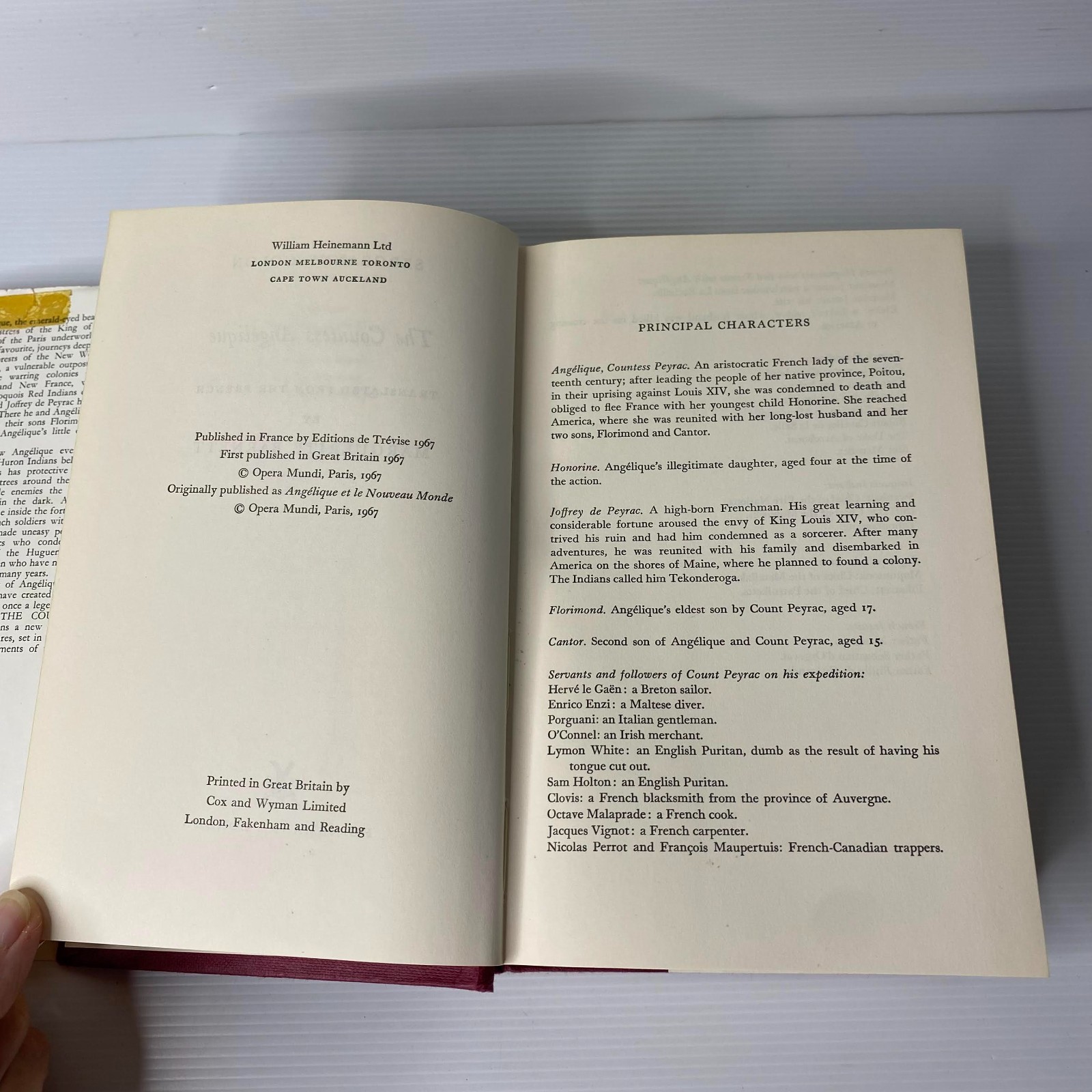 The Countess Angelique by Sergeanne Golon