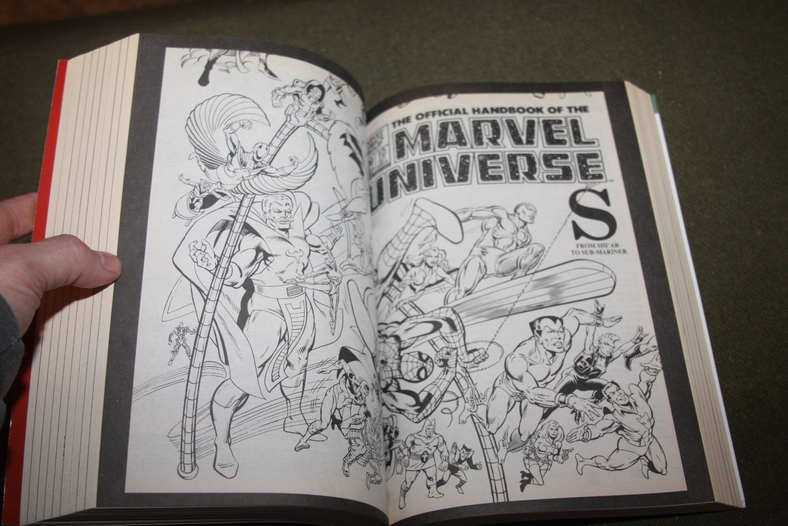 Essential Official Handbook of the Marvel Universe Vol. 1 2006 TPB 1st Print