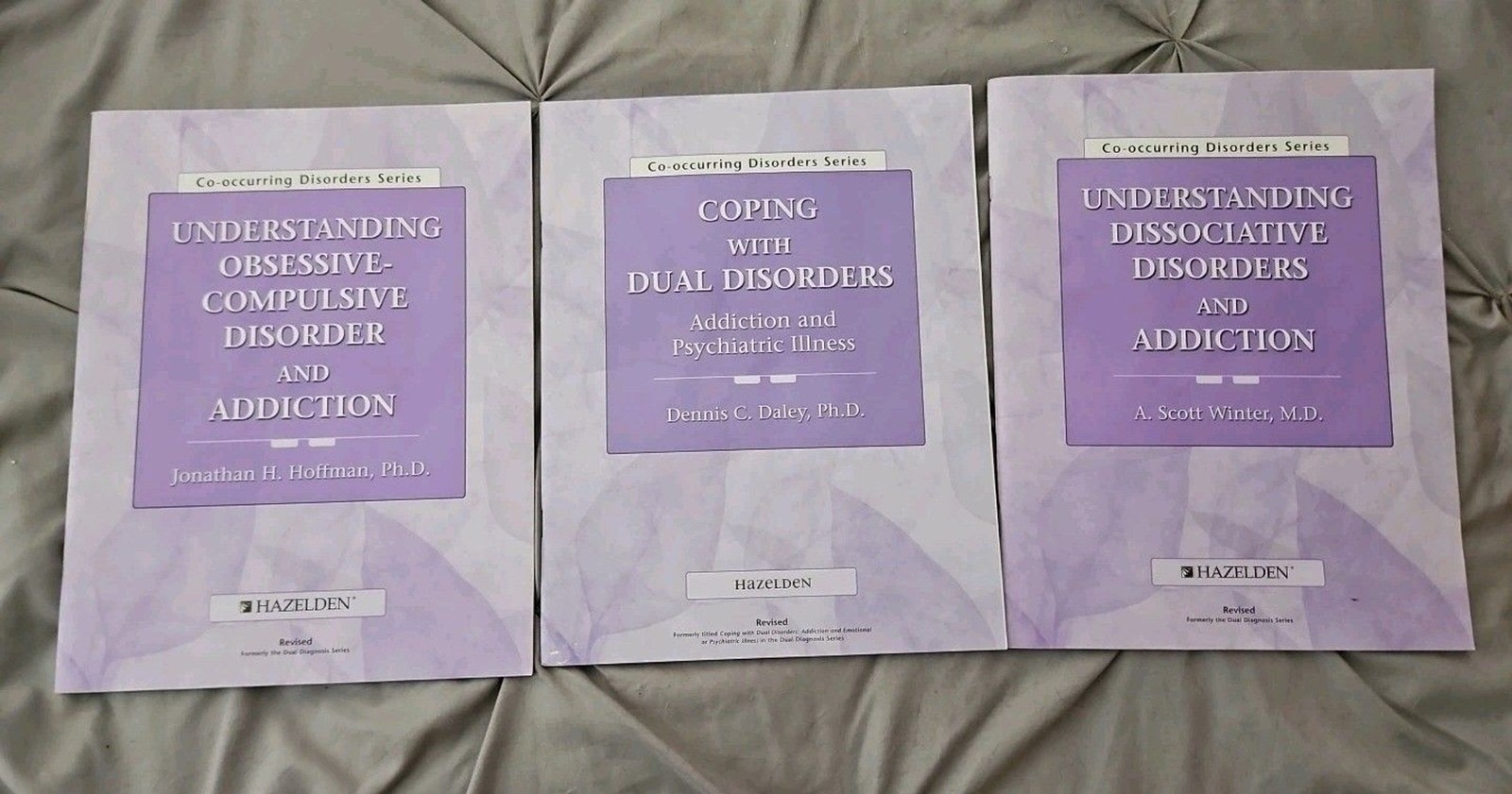 Hazelden’s Co Occurring Disorders Series 22 Purple Books / Pamphlets