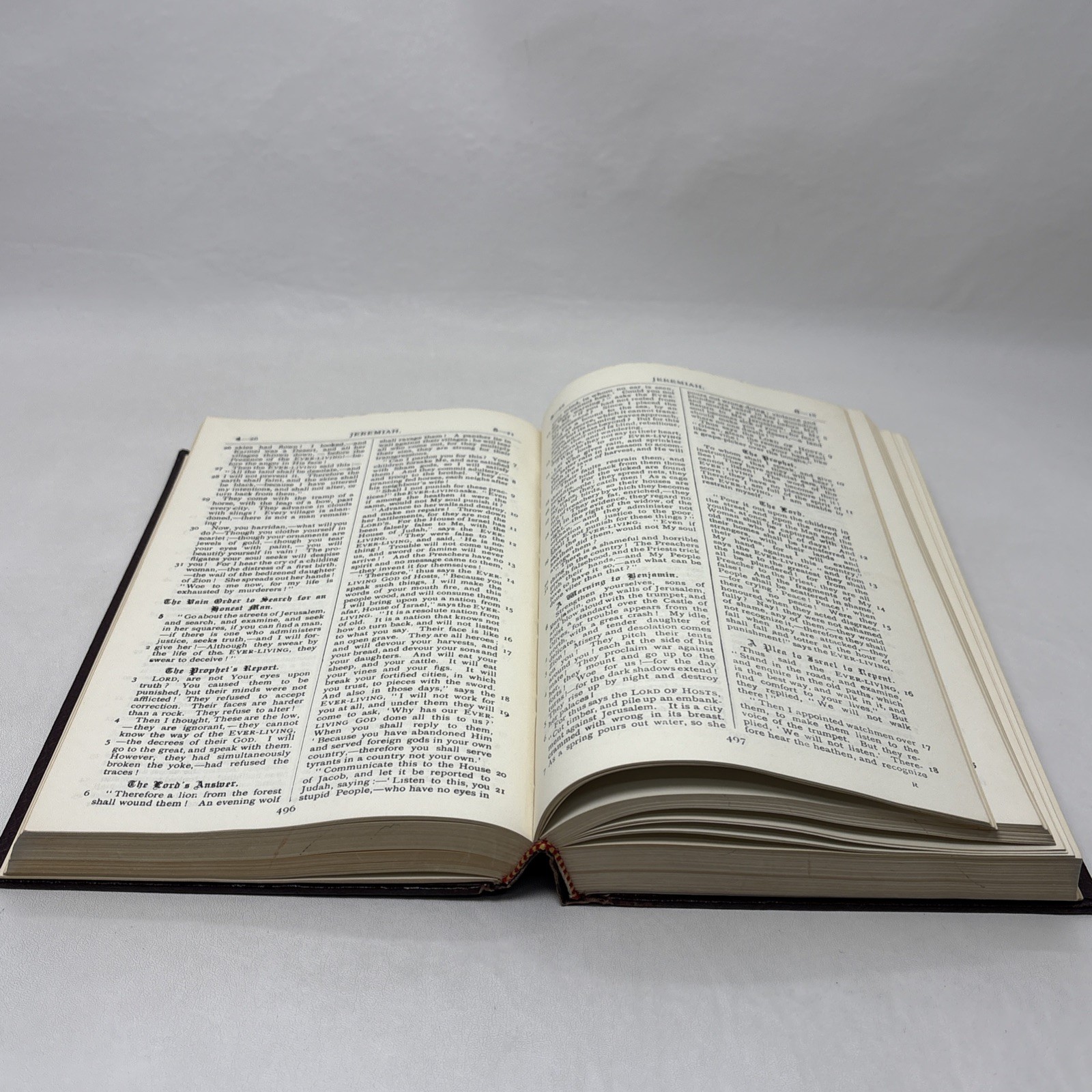 The Holy Bible in Modern English Vtg Ferrar Fenton HC Large Type Edition 1966