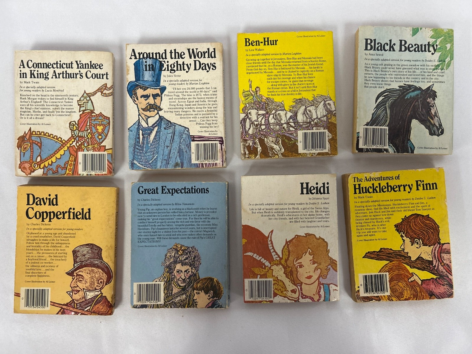 Moby Books Illustrated Classic Editions Mini Paperback Books Lot of 22