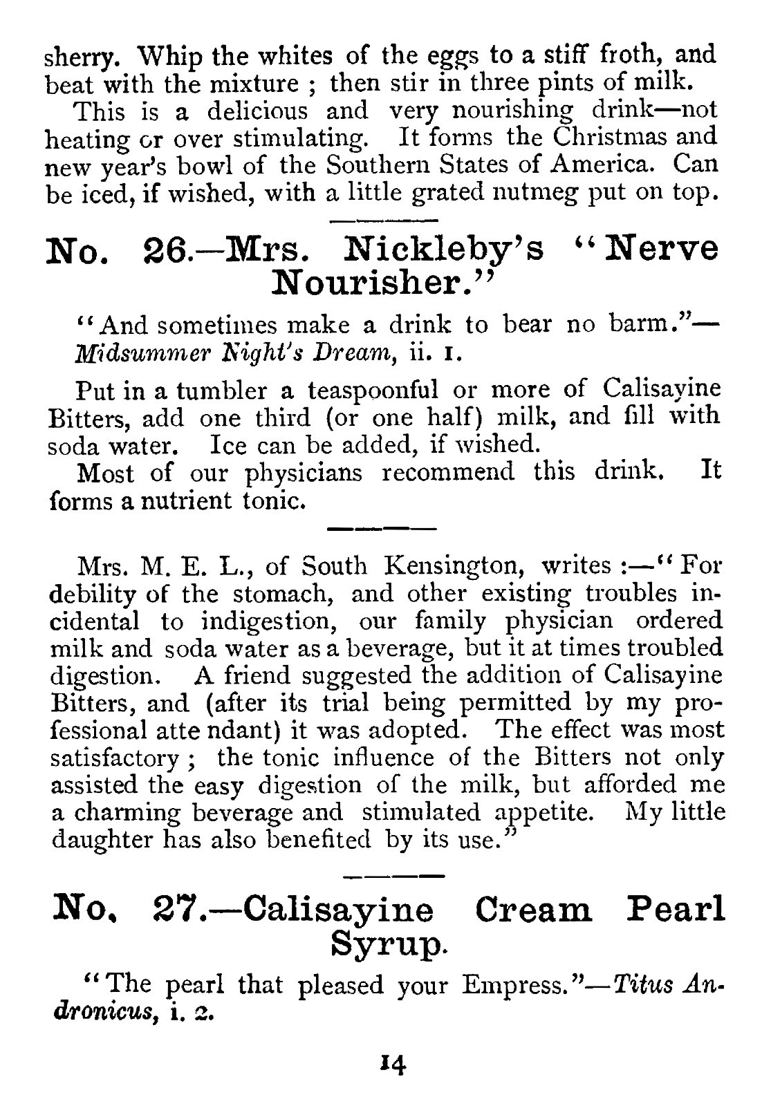Drinks And How To Make Them „1880“ 32 Pages