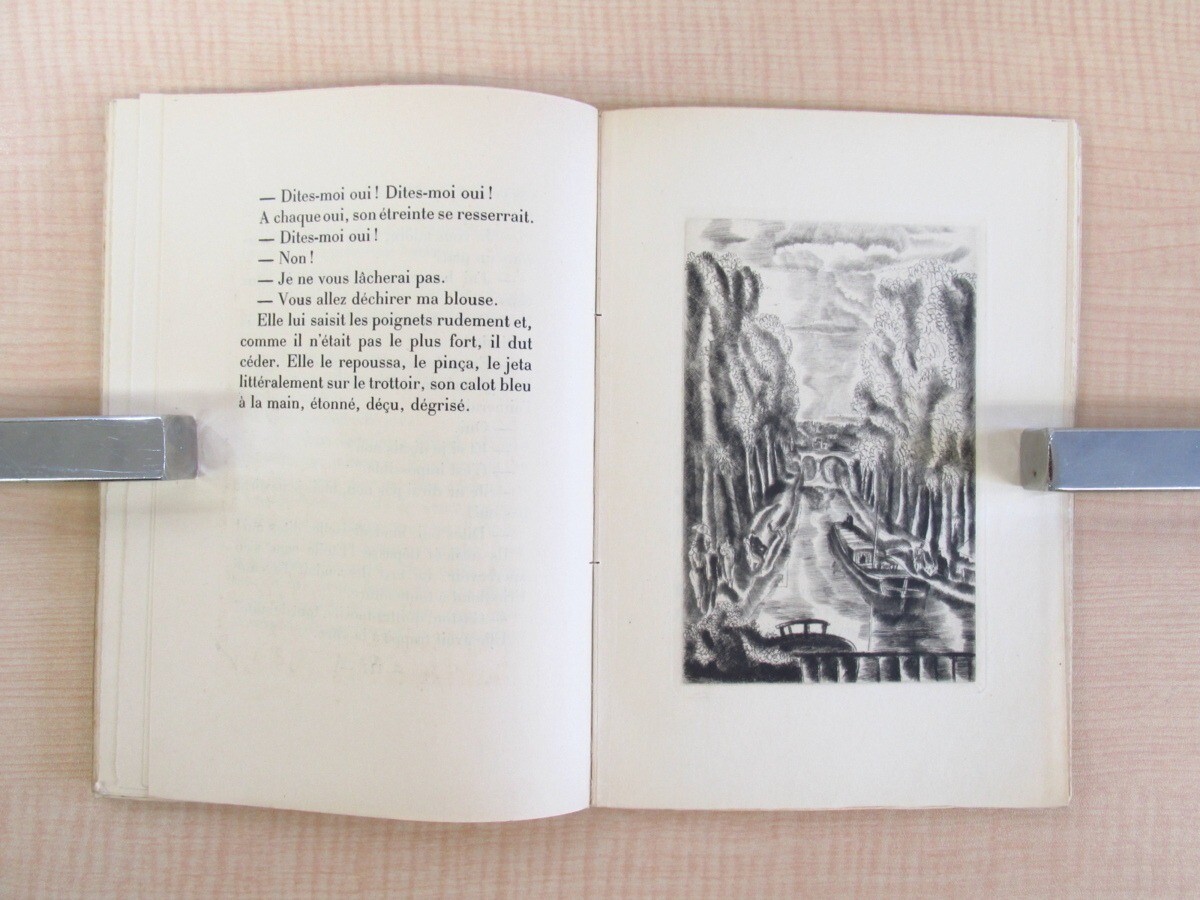 André Billy „Banlieue sentimentale“ illustrations by Hermine David 5.9in x 8.6