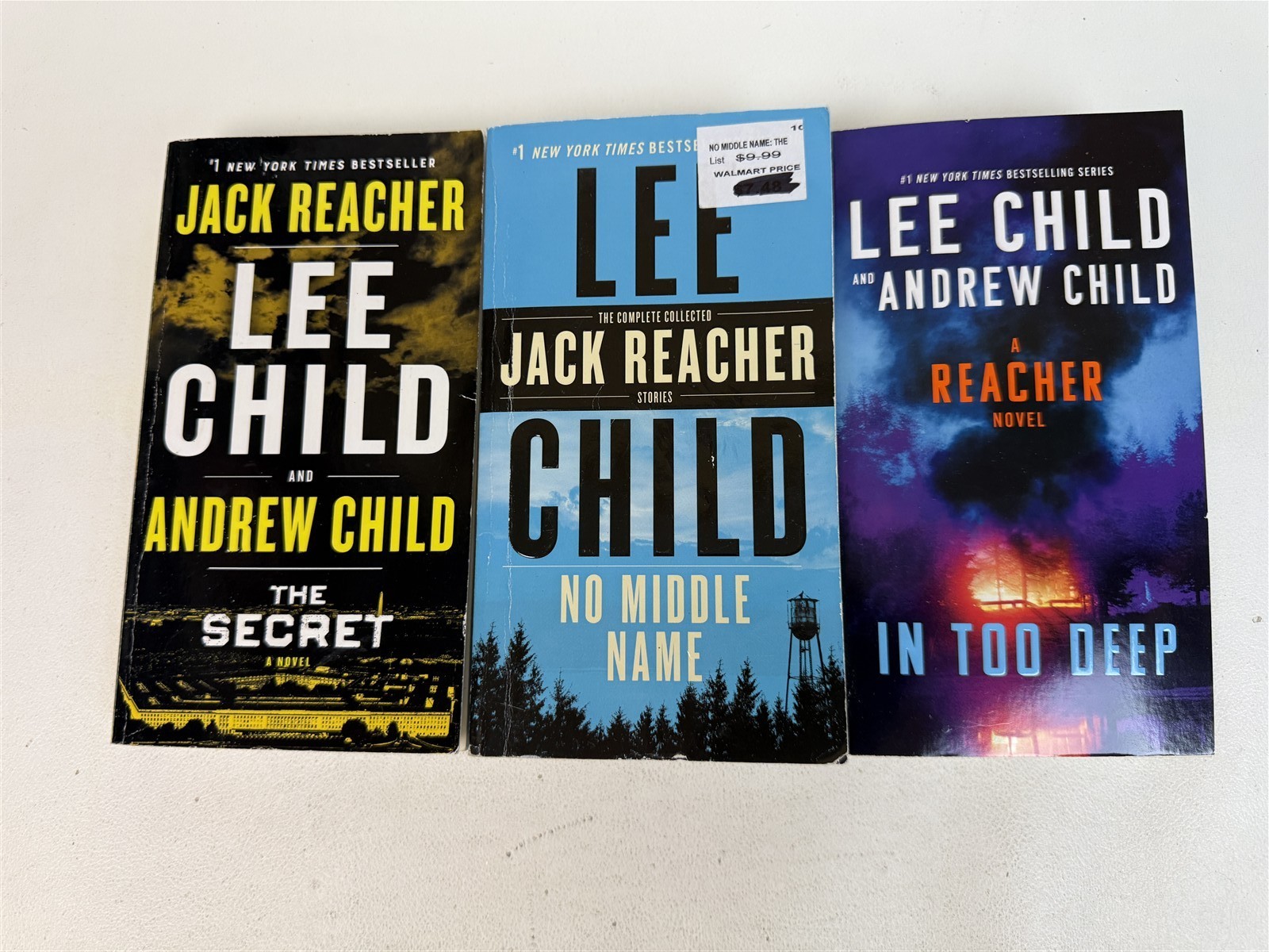 Lee Child Lot 1st 30 Jack Reacher Paperback Killing Floor – In Too Deep +Stories