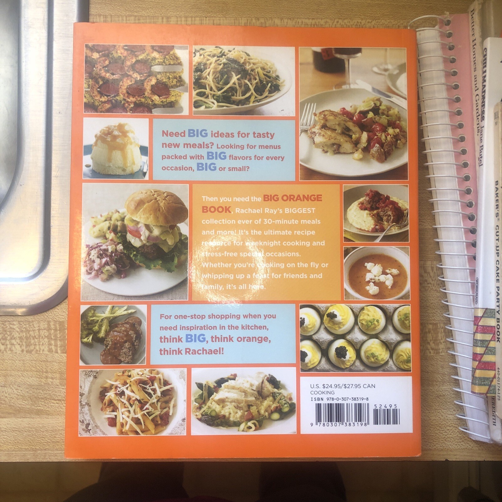 Rachael Ray’s Big Orange Book Cookbook Signed (3lb) First Edition