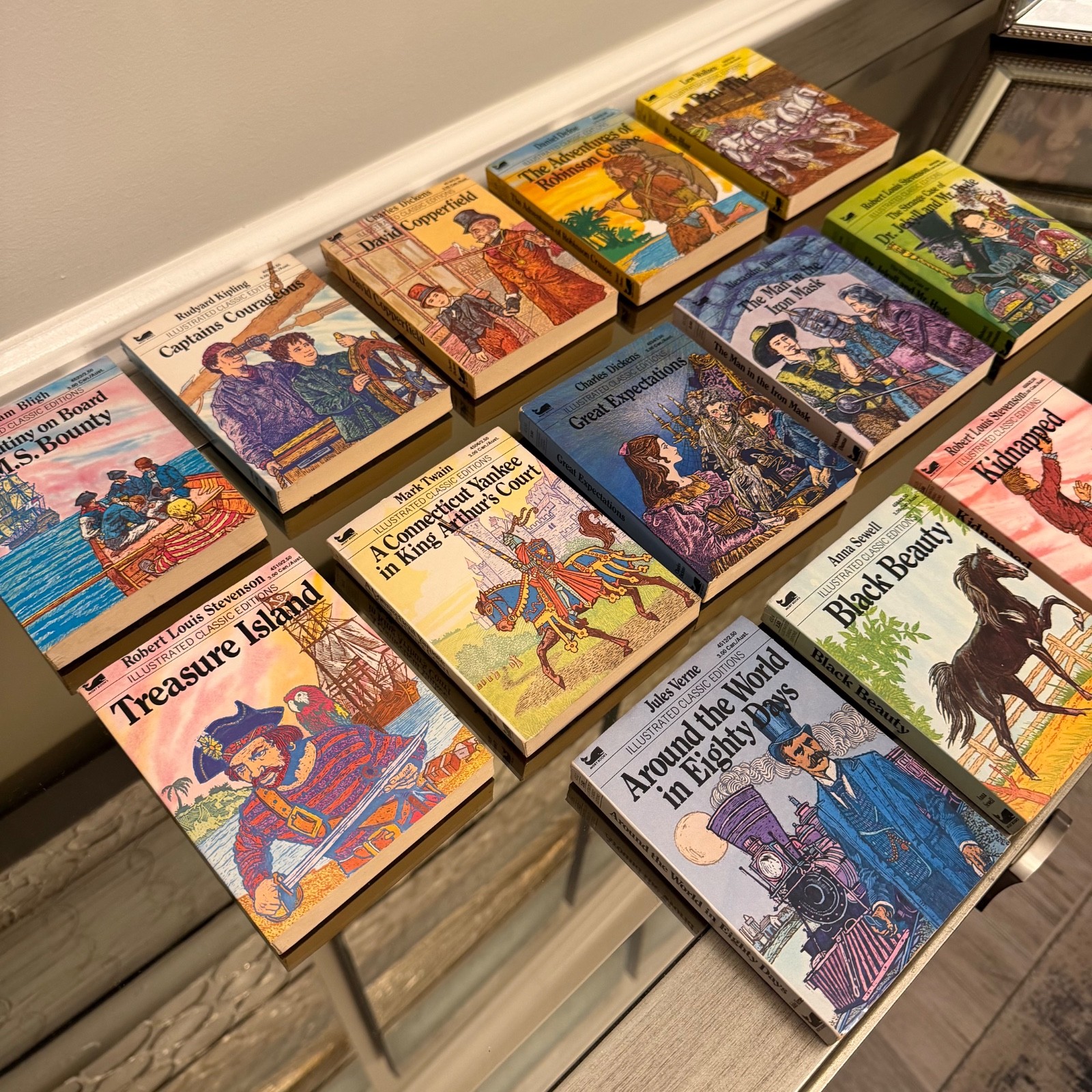 Moby Books Illustrated Classic Editions Mini Paperback Pocket Books (LOT OF 13)