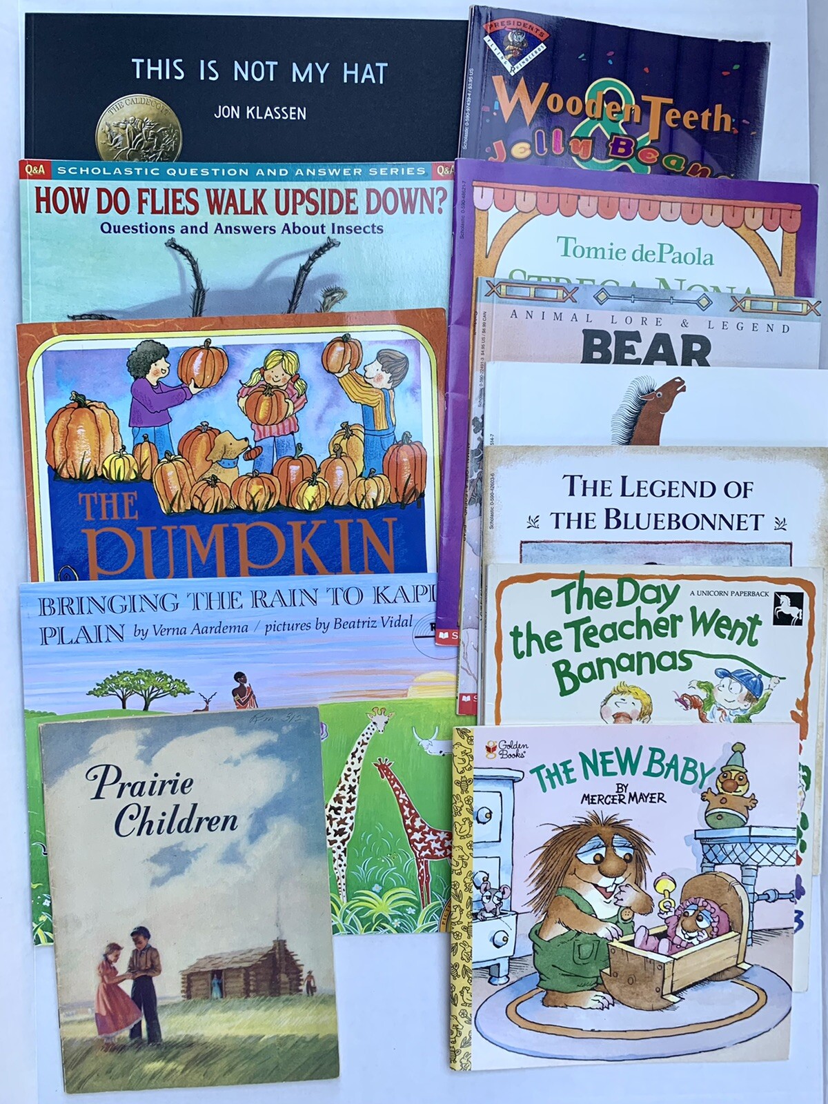 Lot Of 12 Children’s Books 1940 to 2000’s 3lbs 4.5oz Good Pre Owned Educational
