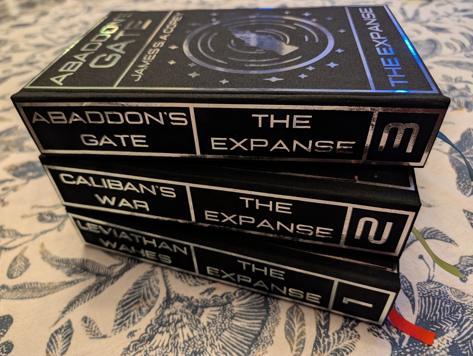 The Expanse 1-3 Trilogy Custom Rebound Hardcover Collector’s Edition Series