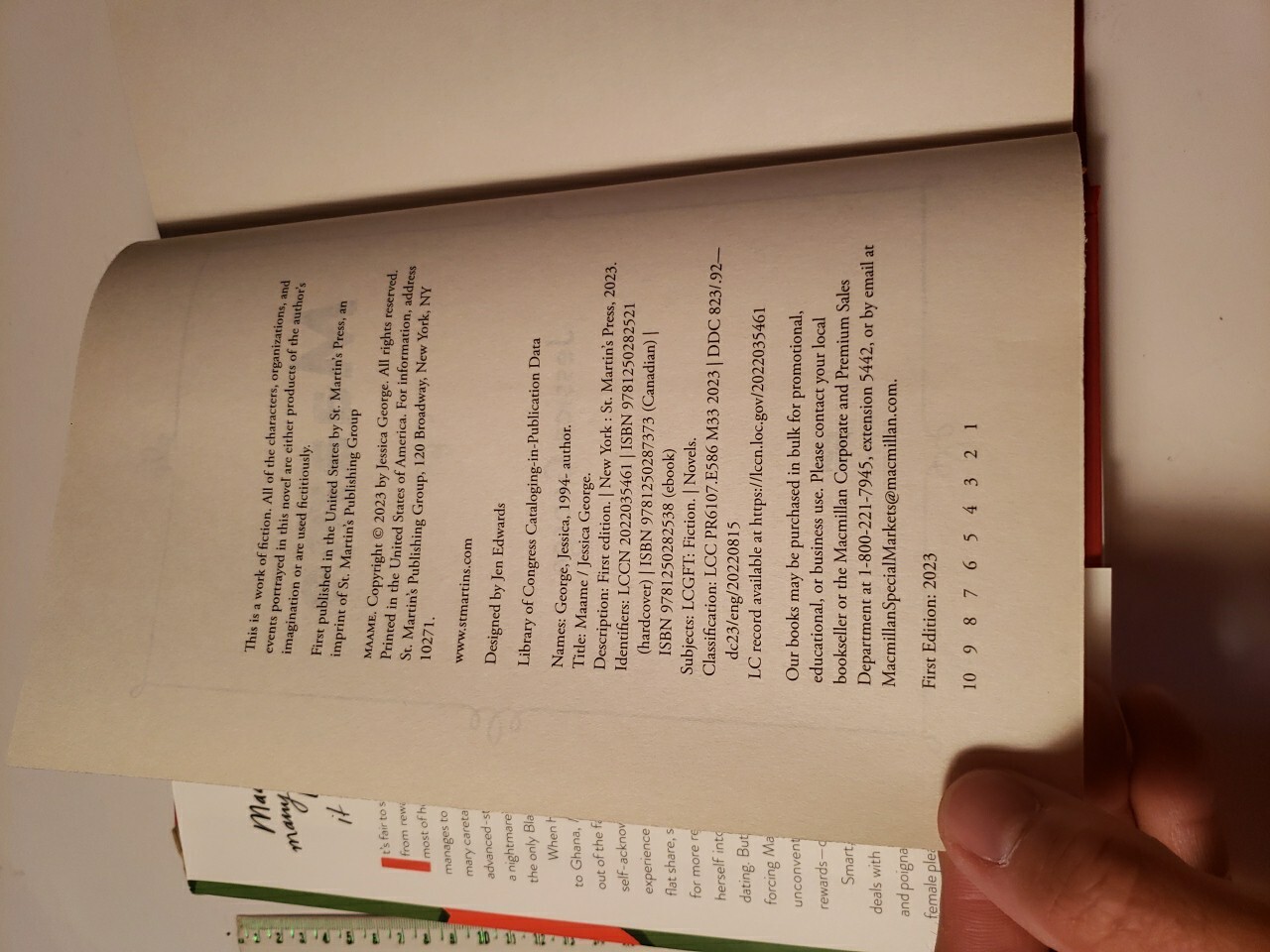 Maame : A Today Show Read with Jenna Book Club Pick by Jessica George 1st Ed HC
