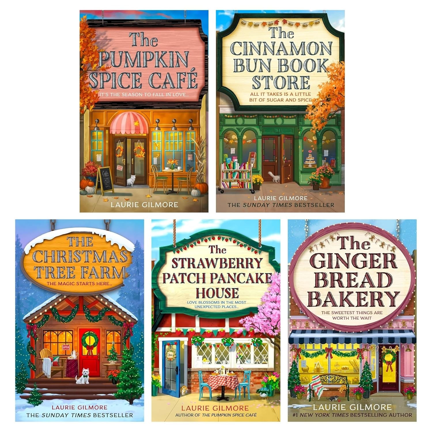 The Dream Harbor Series Pumpkin spice Cinamon Christams Strawberry Stack Ginger
