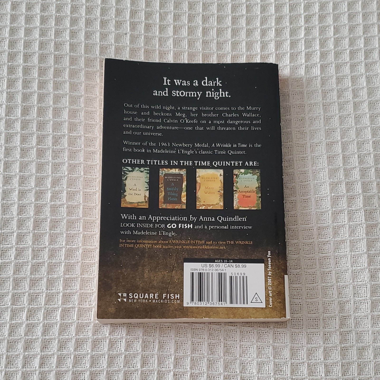 Madeleine L’Engle A Wrinkle in Time Quintet Perfect 2007 Juvenile Fiction Squar…