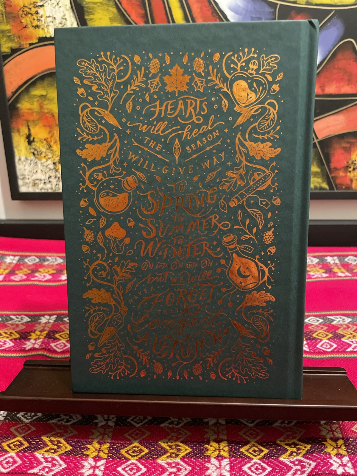 The Longest Autumn by Amy Avery HC *Signed 1st edition by Owlcrate