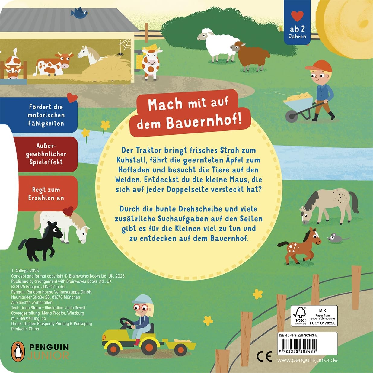 Linda Sturm Jul Rundherum! Mein Drehspaß-Buch – Unterwegs (Hardback) (UK IMPORT)