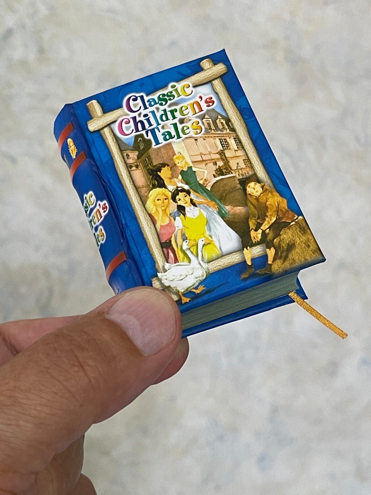 new Children’s Tales Vol I full color illustrated miniature book hardbound