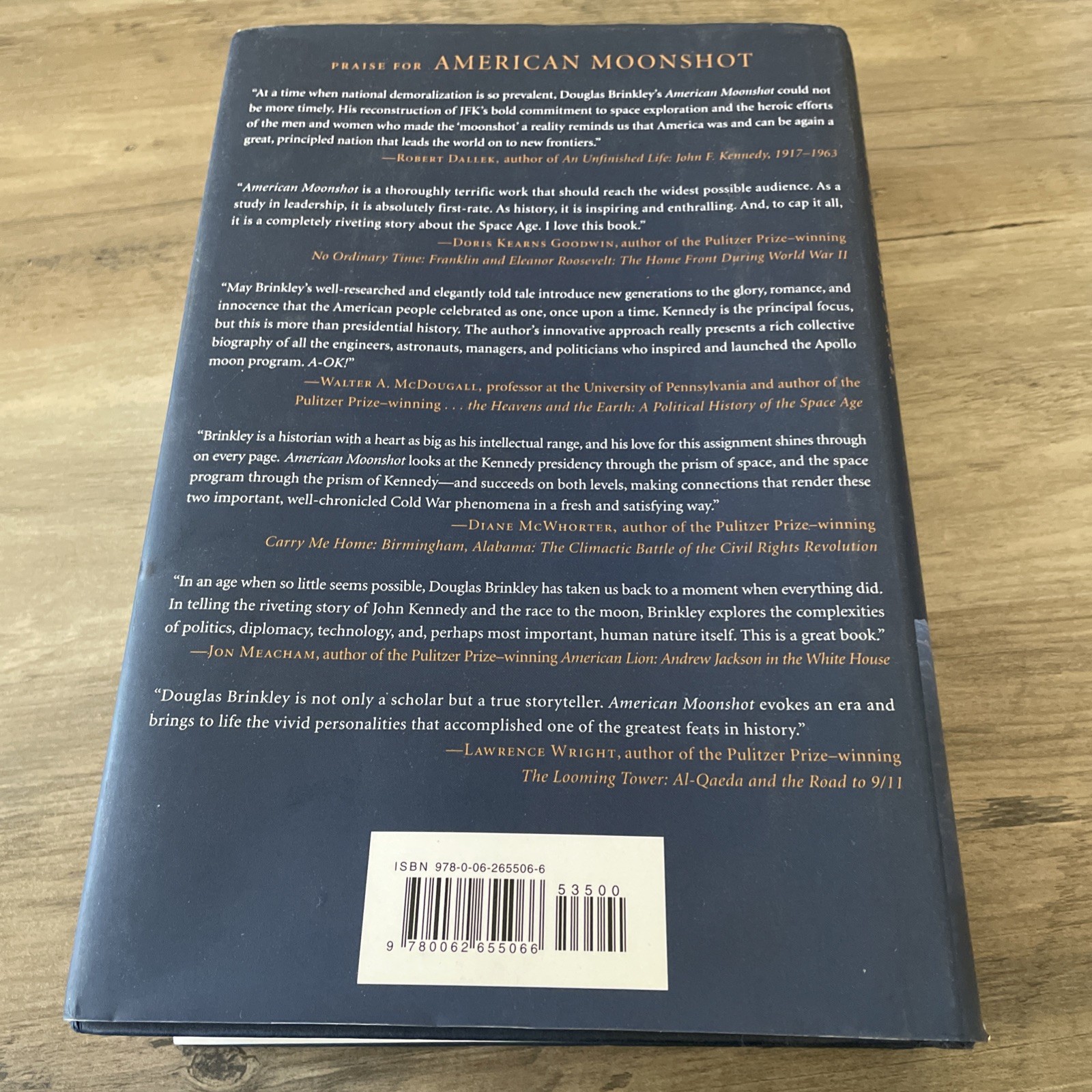 American Moonshot: John F. Kennedy and the Great Space Race – Hardcover – GOOD