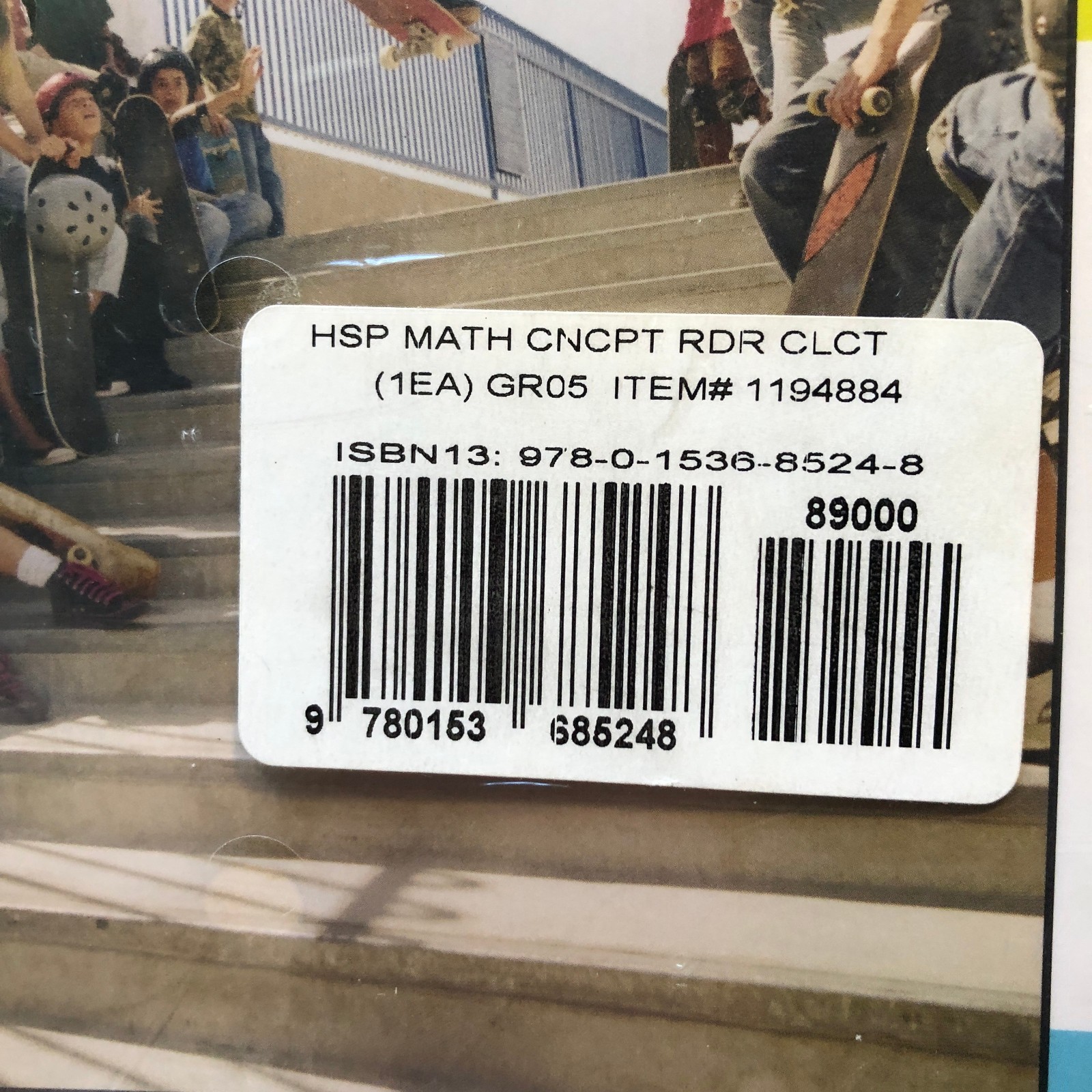 New in Shrinkwrap „Math Concept Reader“ Set Grade 5 Item #1194884 by Harcourt