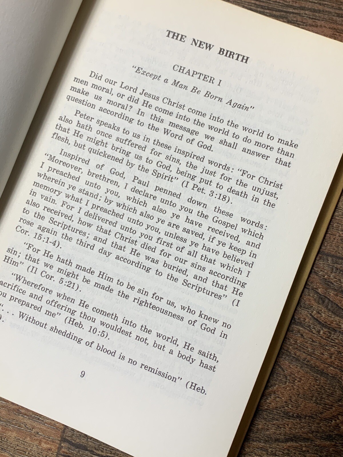 The New Birth by Oliver B. Greene First Printing 1966