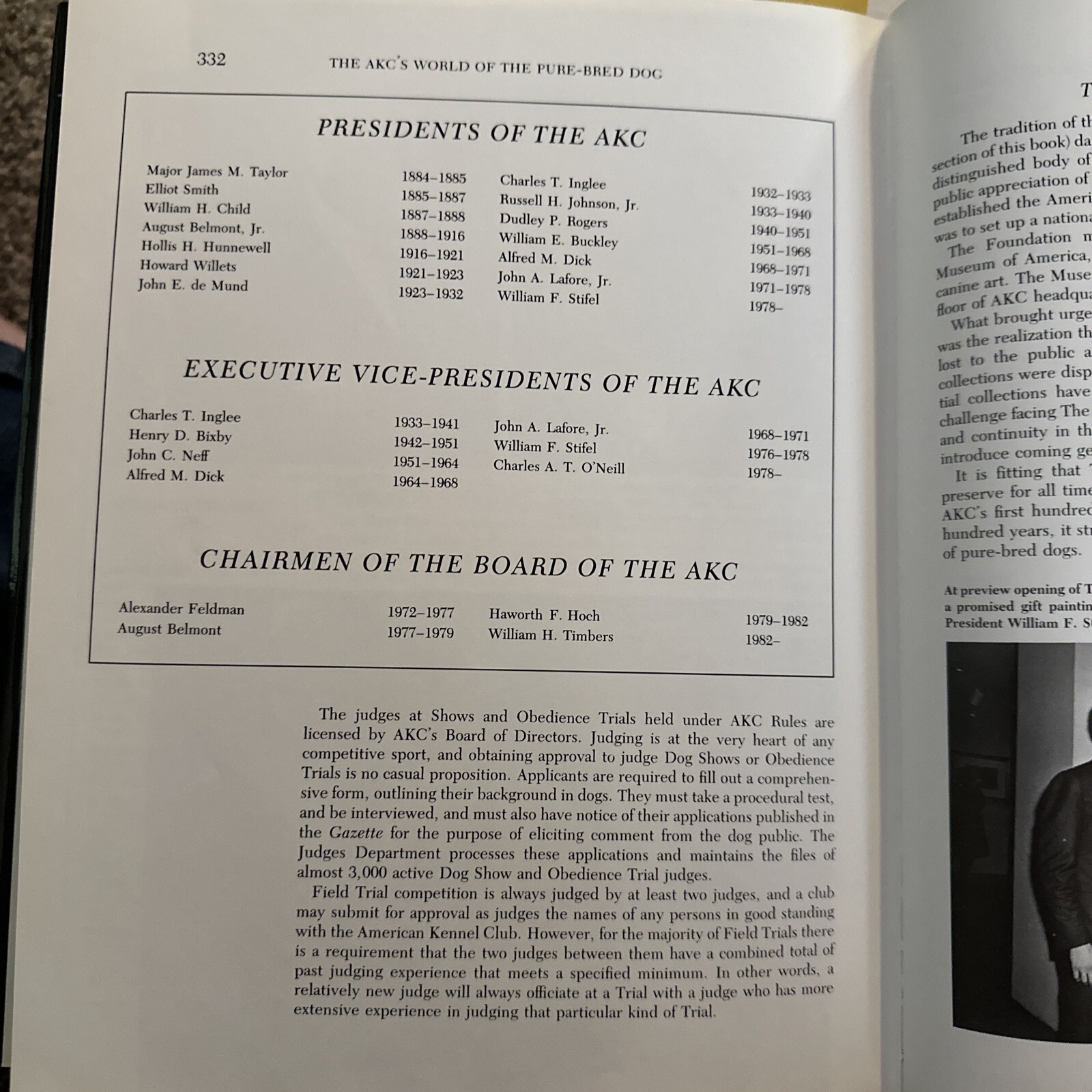 The Akc’s World Of The Purebred Dog Hardcover 1983. 344 Pages