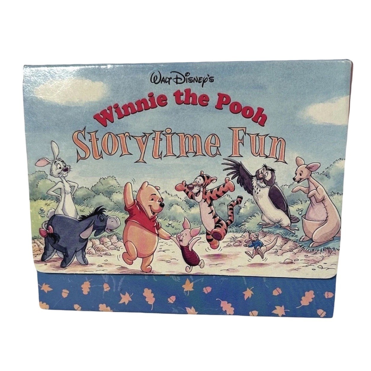 Disney Winnie the Pooh Storytime Fun 4 Board Book Set Vintage 1998 Case