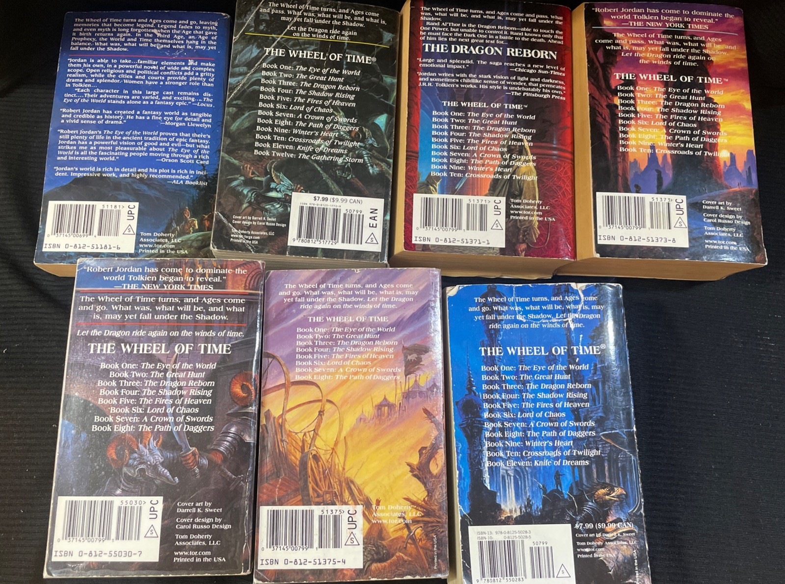 Wheel Of Time Complete Set Of 15