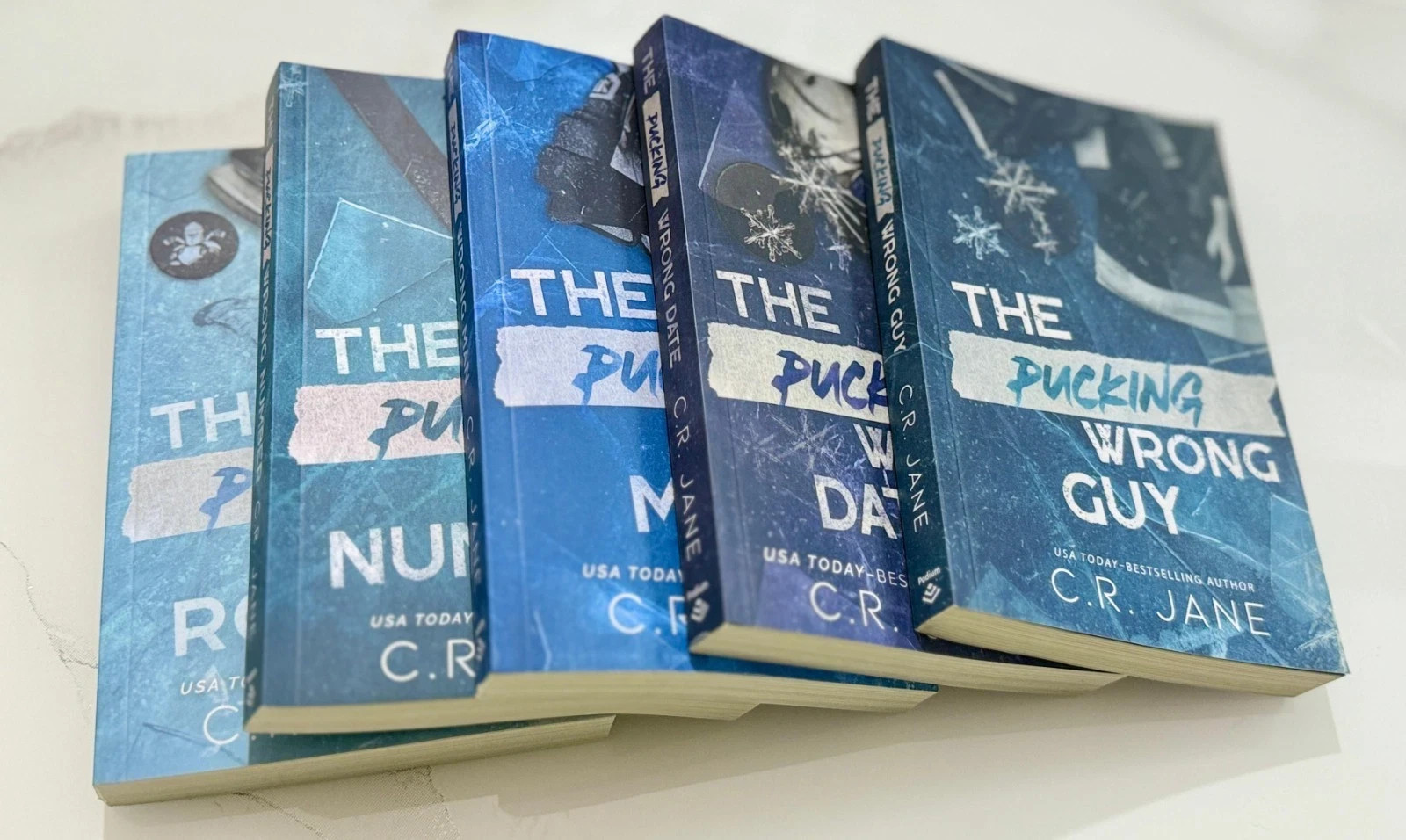 The Pucking Wrong Series By C. R. Jane 5 Book Set Paperback New Books