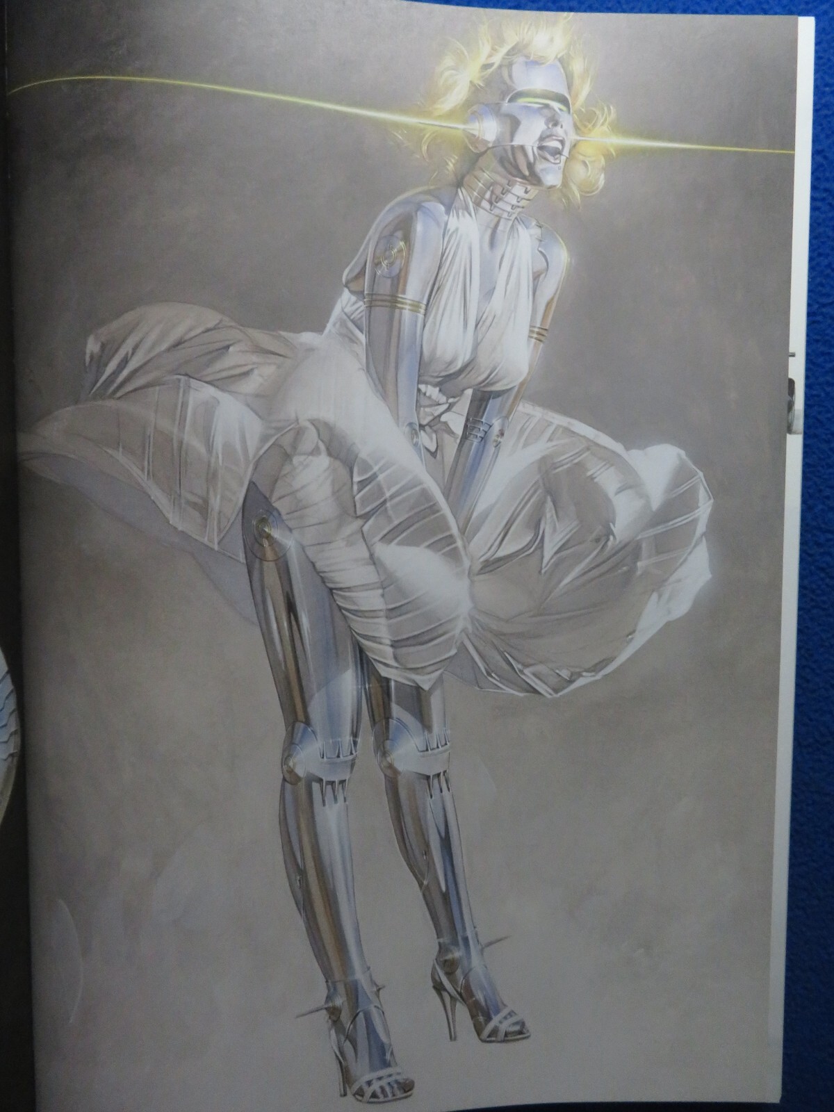 SORAYAMA THE GYNOIDS LUVTRONIX METALLIC HARDCOVER SIGNED TREVILLE 2023