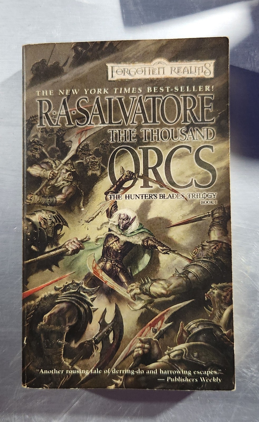 Forgotten Realms Paperback Book Lot of 5 R.A. Salvatore Richard Baker