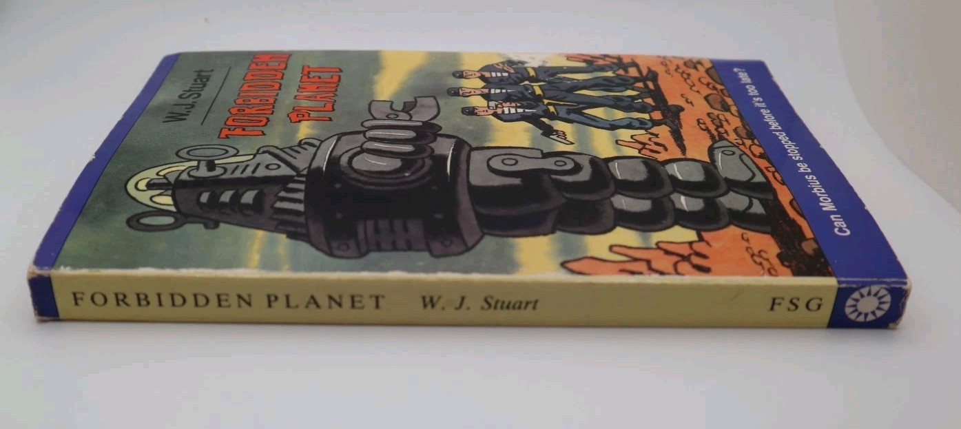 FORBIDDEN PLANET by Stuart-1990 Sunburst -FSG-PB-Jon Agee cover