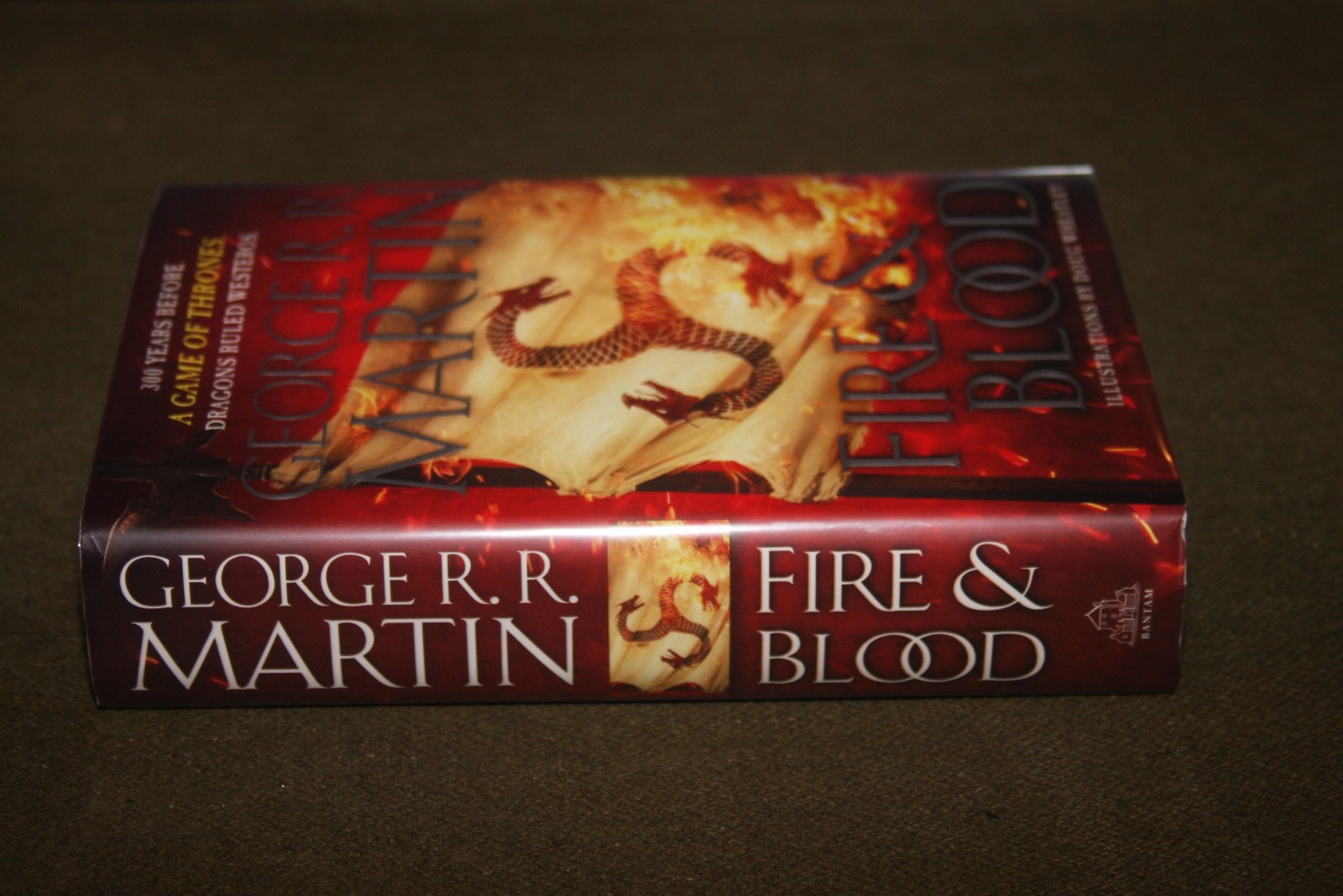 Fire & Blood by George R. R. Martin 2018 HC 1st Edition/1st Printing