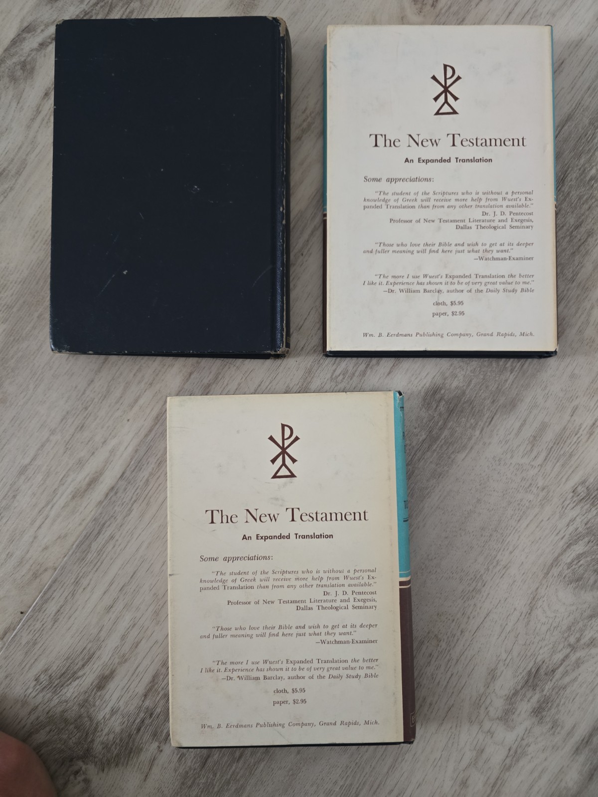 Word Studies in the Greek New Testament by Kenneth S Wuest 3 Volumes Book Set
