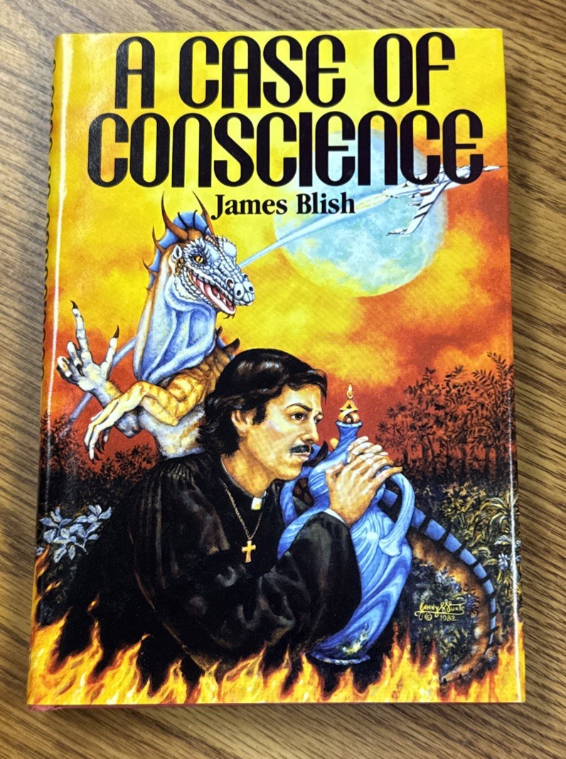 A Case of Conscience James Blish Book Club Edition BCE Hardcover Sci-Fi Del Rey