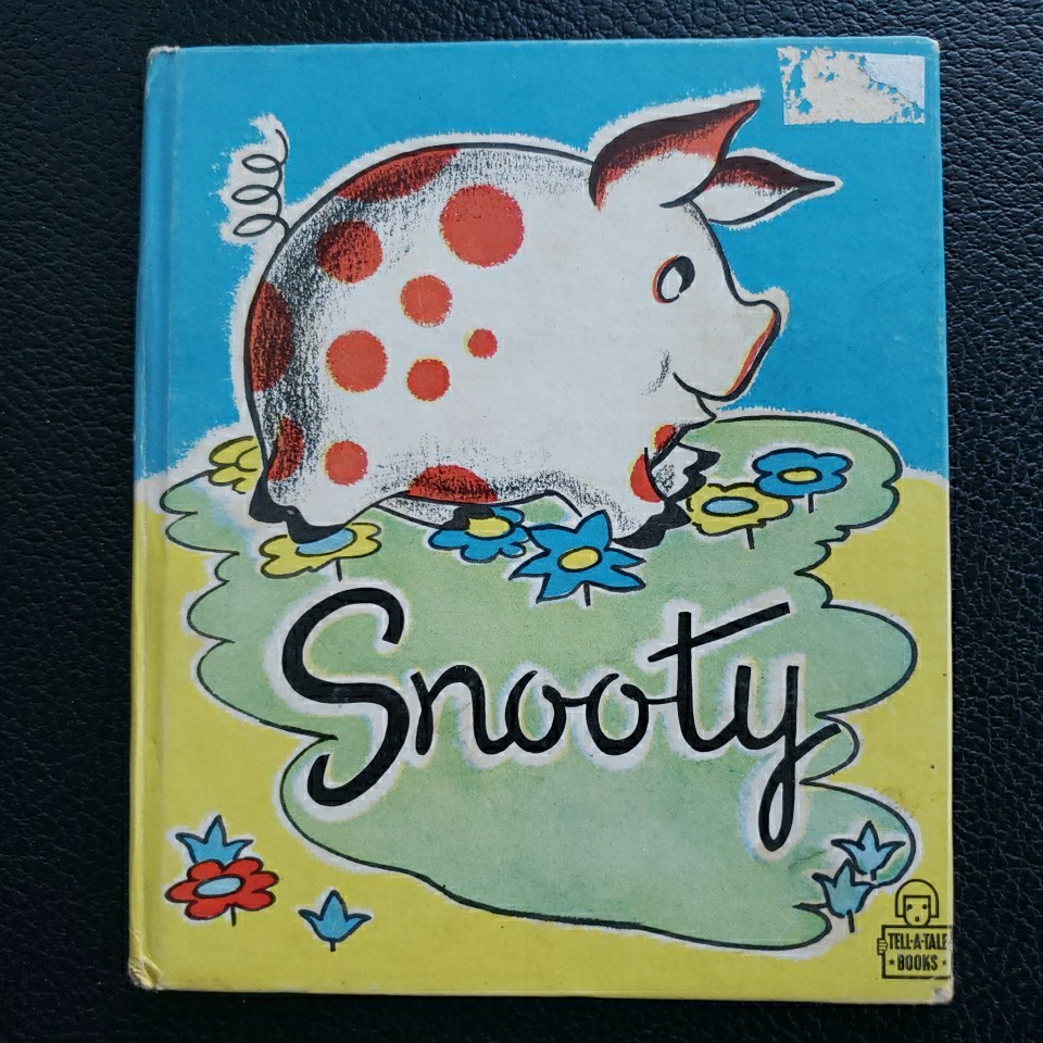 Vintage SNOOTY Childrens Book 1944 By Jane Flory Tell-a-Tale Whitman Publishing