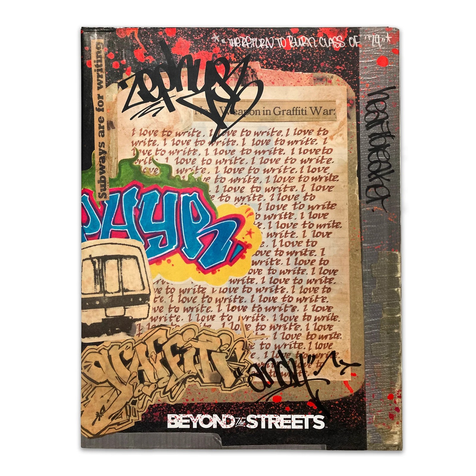 ZEPHYR Graffiti Black Book/Scrapbook: 1978 and Beyond Book