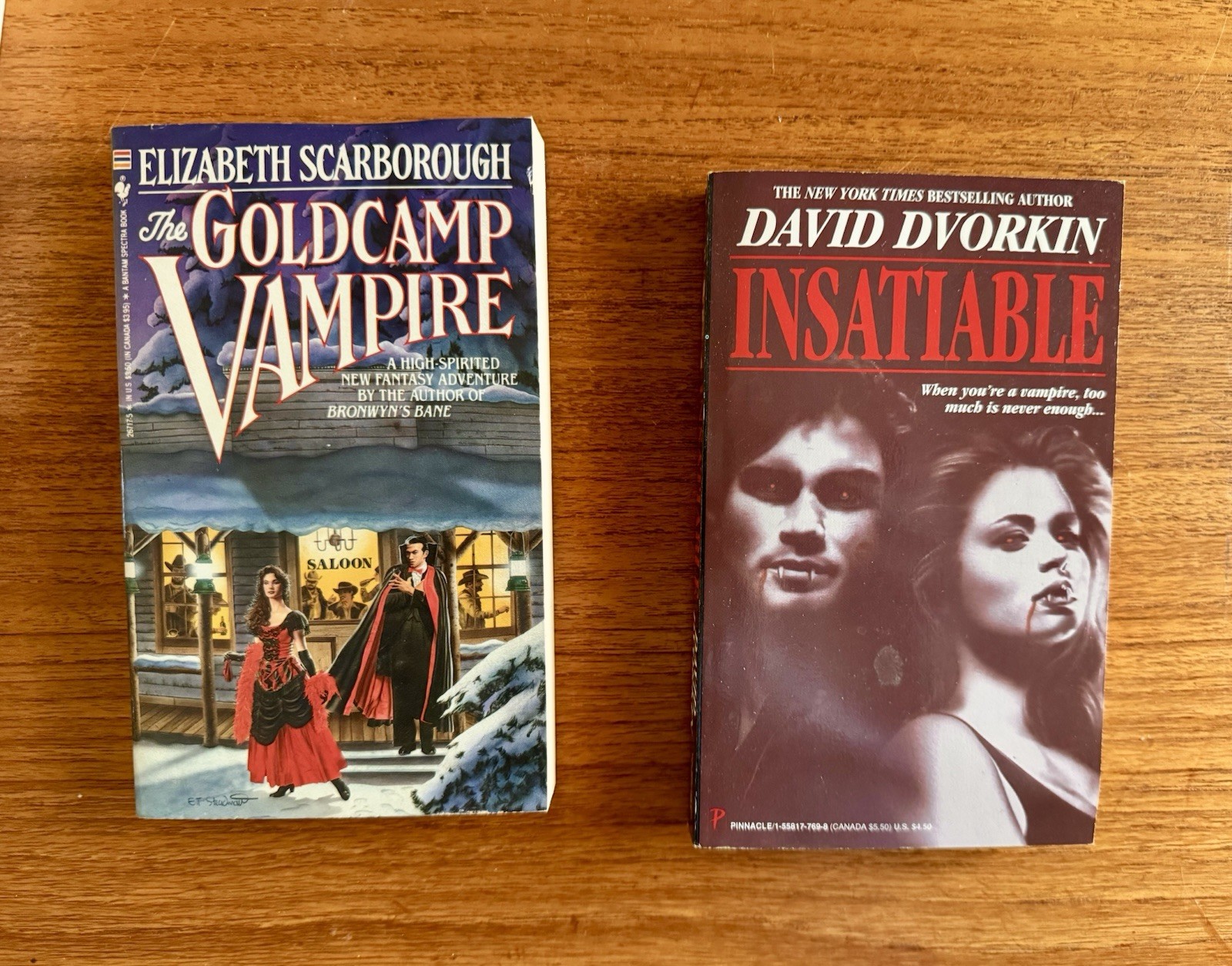 VAMPIRE Dracula PAPERBACK Book LOT Horror PN ELROD Les Daniels DAN SIMMONS++