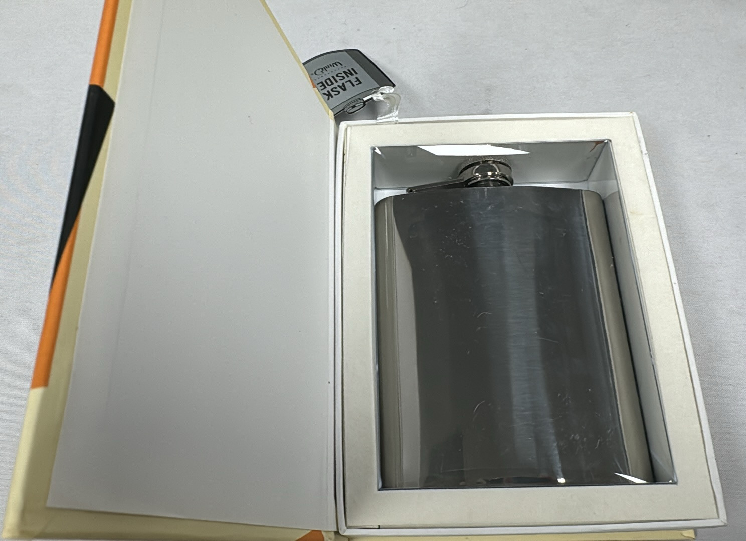 Wink Book Flask „Make the most of Family Time“ 7oz (B120)