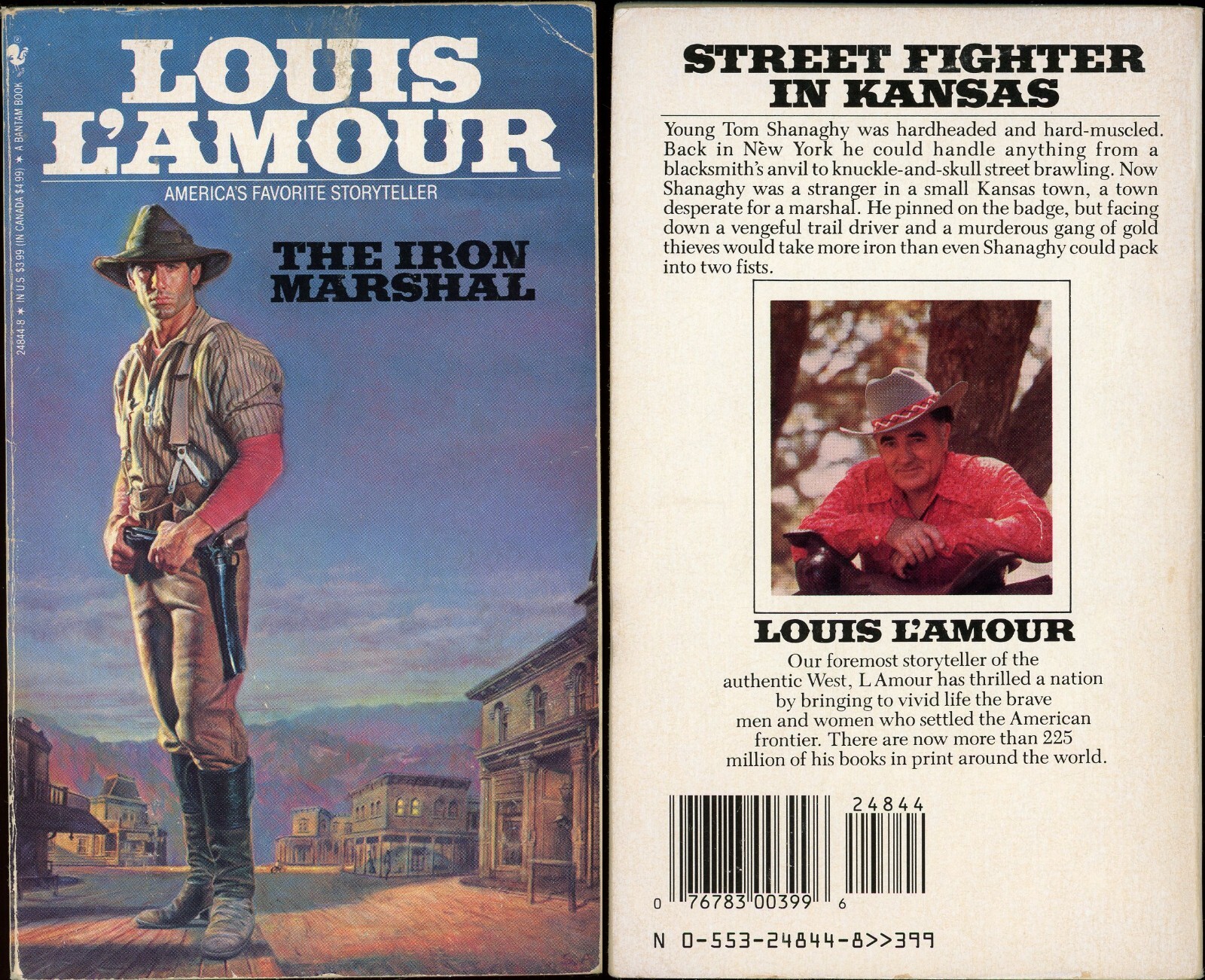 Western Action Adventure Lot of 8 Paperback by Louis Lamour