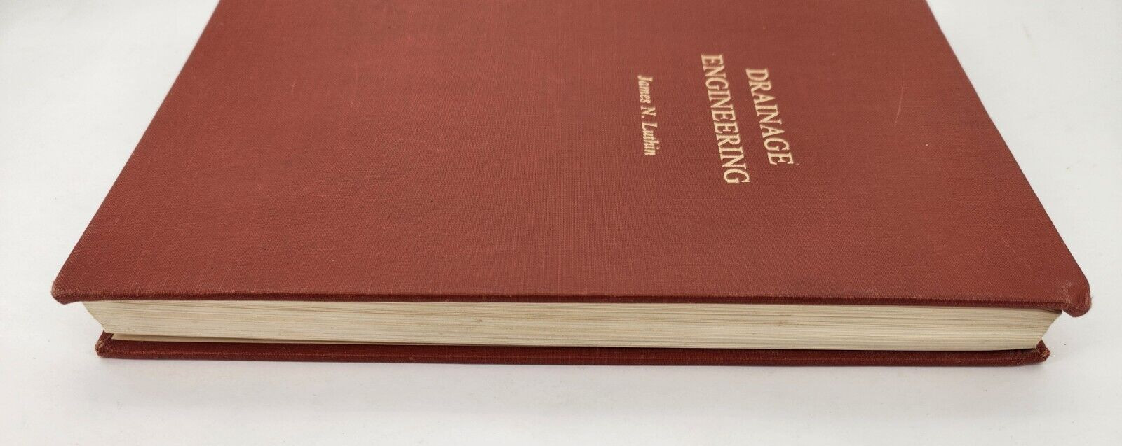 Drainage Engineering, James N. Luthin 1973 hc Agricultural & Civil Engineering