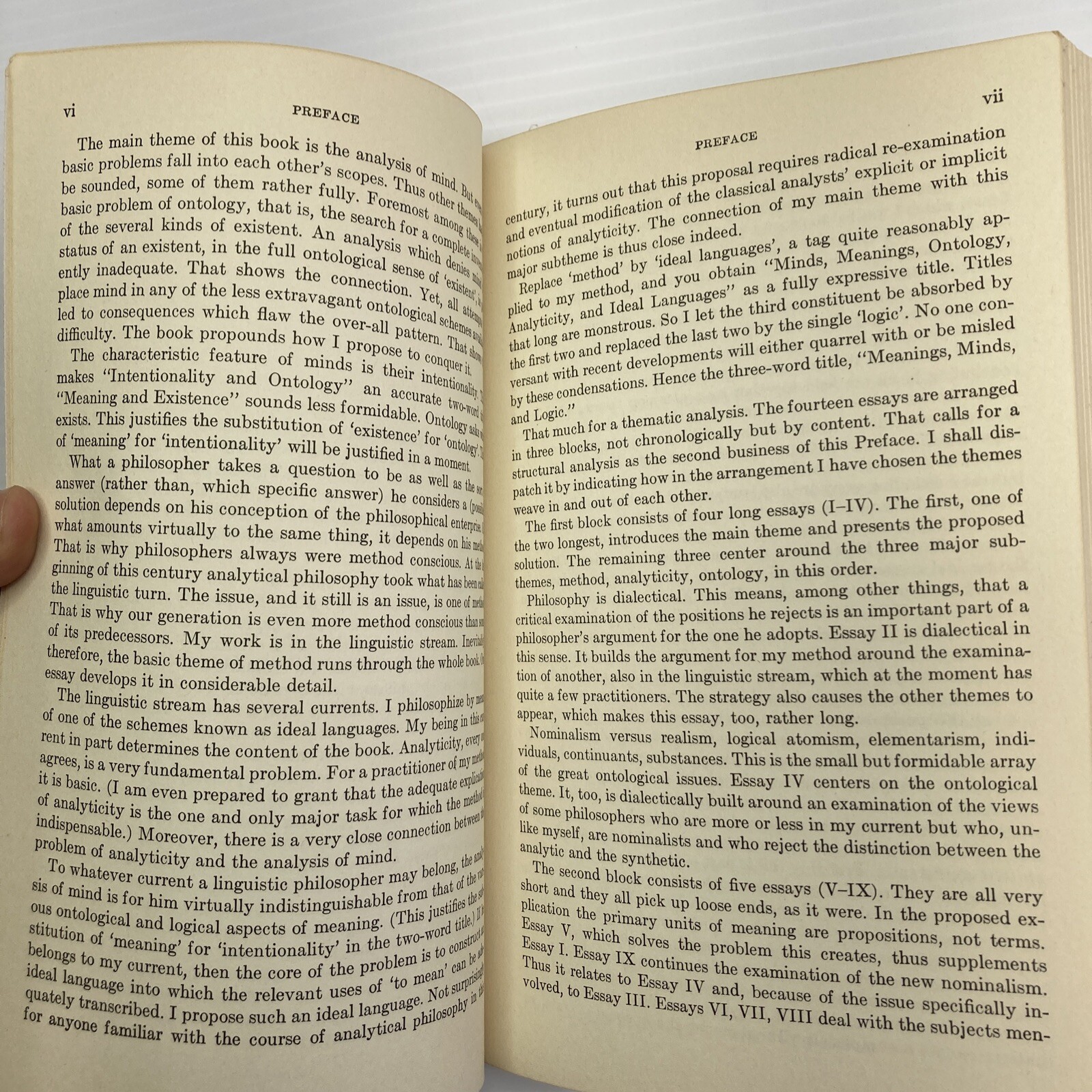 Philosophy Meaning and Existence Gustav Bergmann Collection of Essays PB 1968