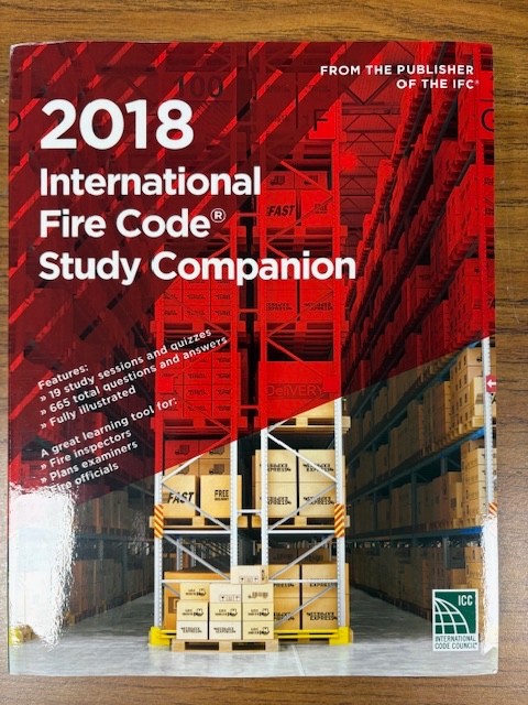 2018 International Fire Code® Study Companion by ICC VERY GOOD