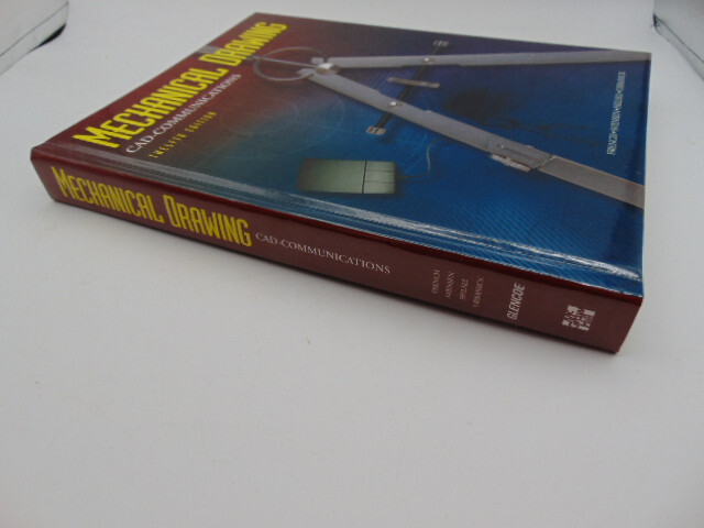 Mechanical Drawing Cad-Communications 12th Edition Text Book McGraw-Hill 1997