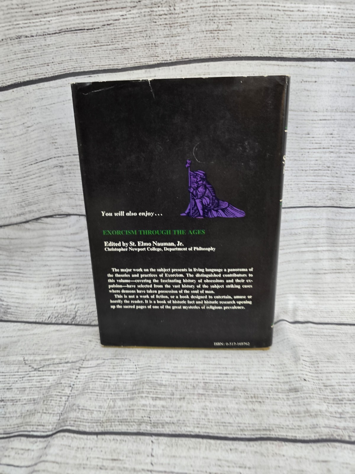 The Sorcerer’s Handbook, Wade Baskin 1974 Hard Cover w/ Dust Jacket 1st Edition