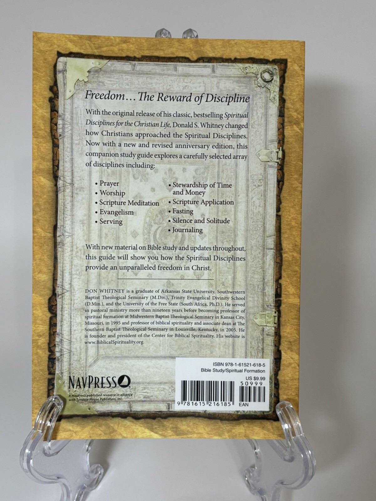 Spiritual Disciplines for the Christian Life Study Guide by Donald S. Whitney…