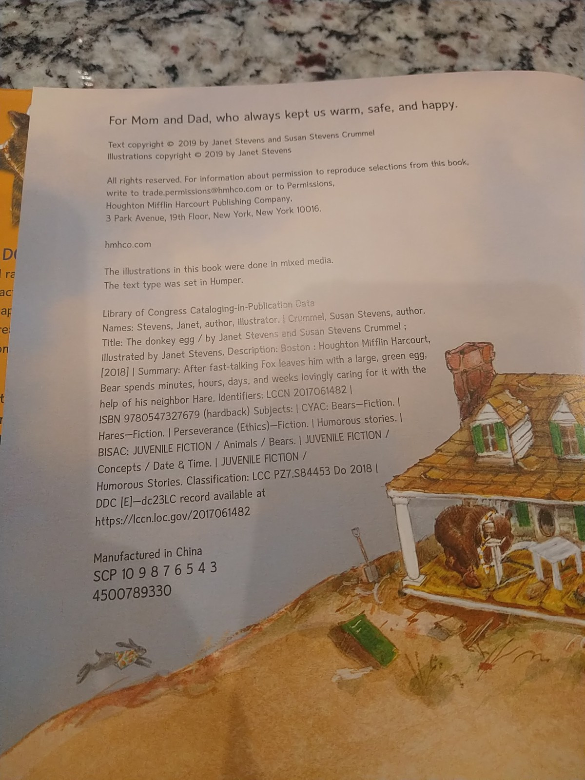 Donkey Egg by Susan Stevens Crummel and Janet Stevens (2019, Picture Book)