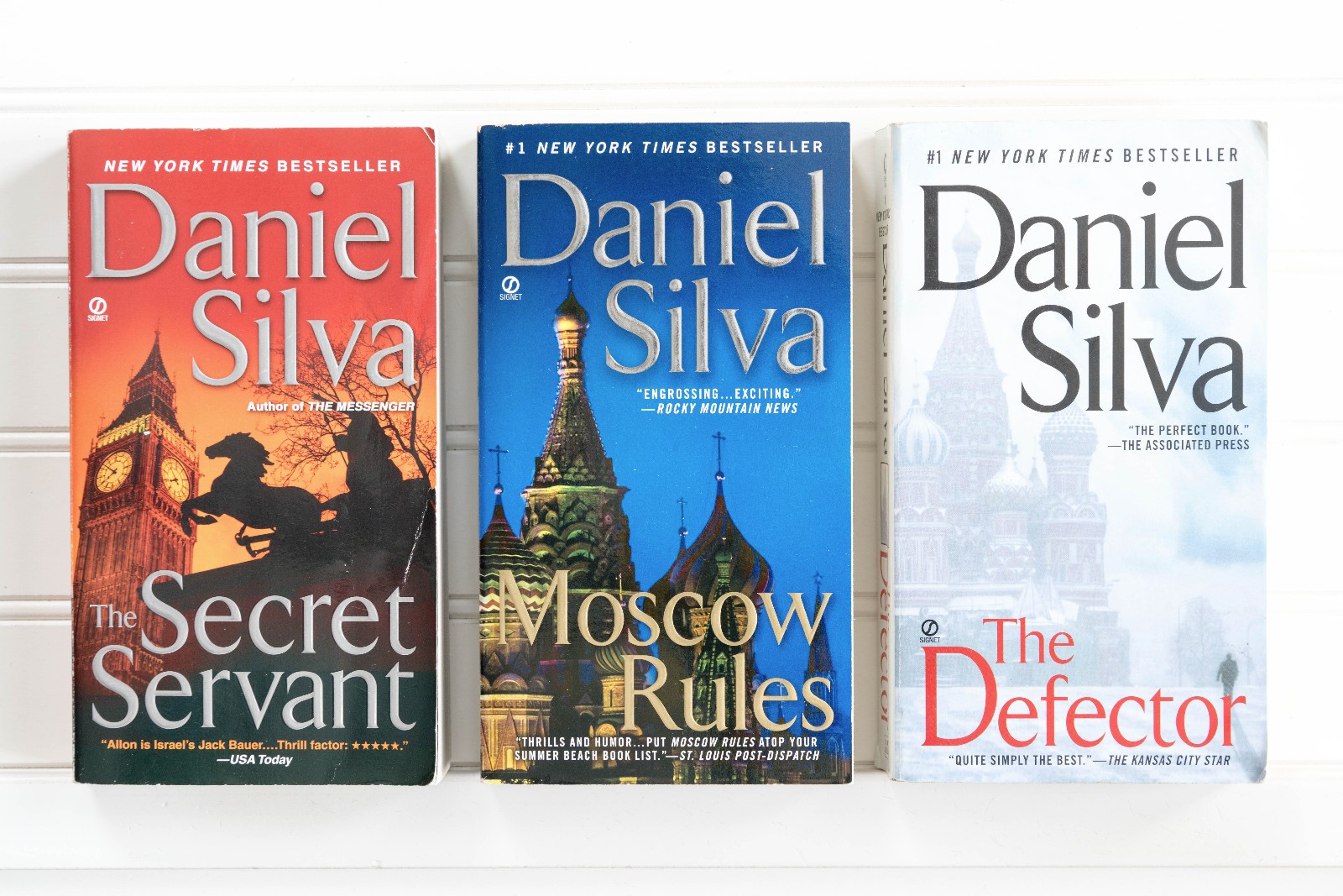 Daniel Silva Lot of 26 GABRIEL ALLON Complete Series (#1-23) Set Paperback Books