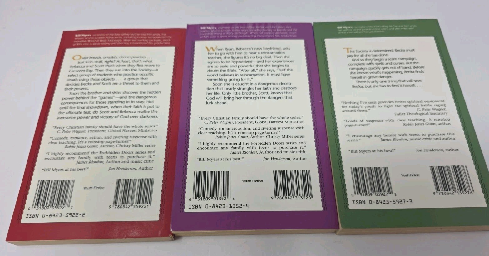 Lot of 15 Bill Myers Books BLOODHOUNDS, INC. 1-10, My Life As… Forbidden Doors