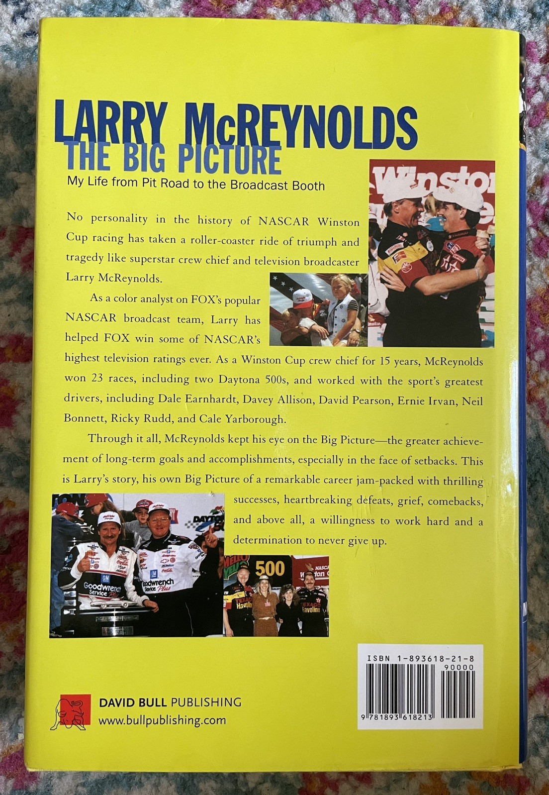 Larry McReynolds: The Big Picture: My Life From Pit Road to the Bro – GOOD