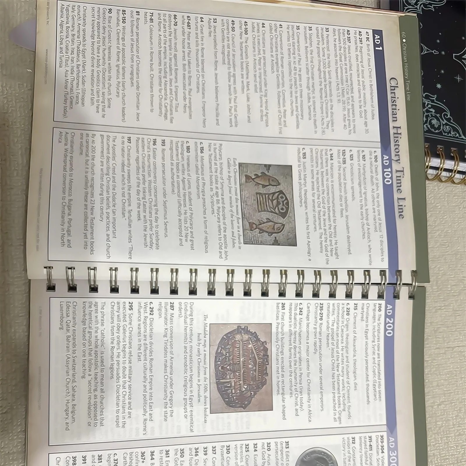 Rose Book of Bible Charts Maps & Time Lines Expanded 10th Anniversary Spiral