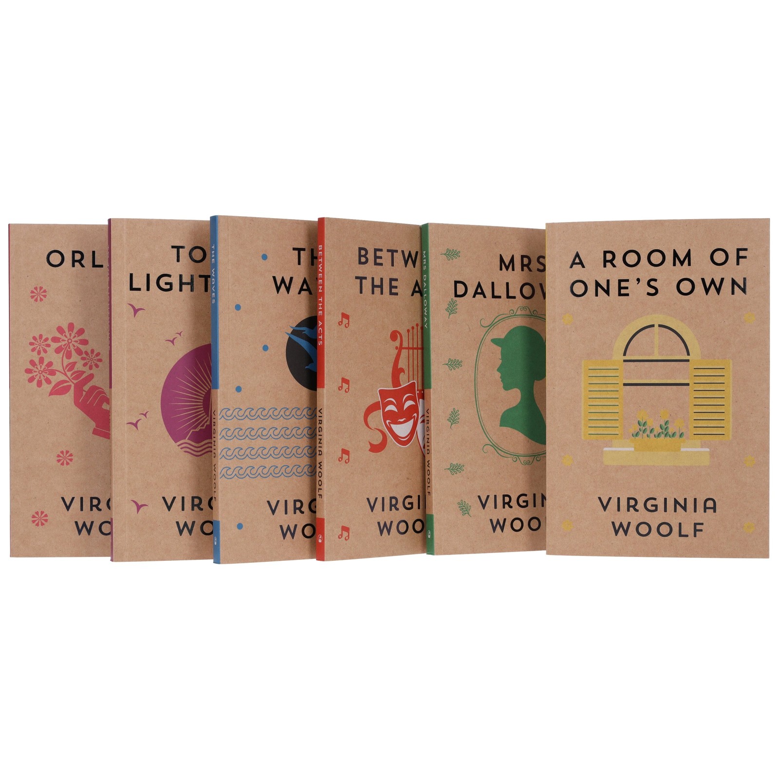 The Virginia Woolf Collection 6 Books Box Set – Fiction – Paperback