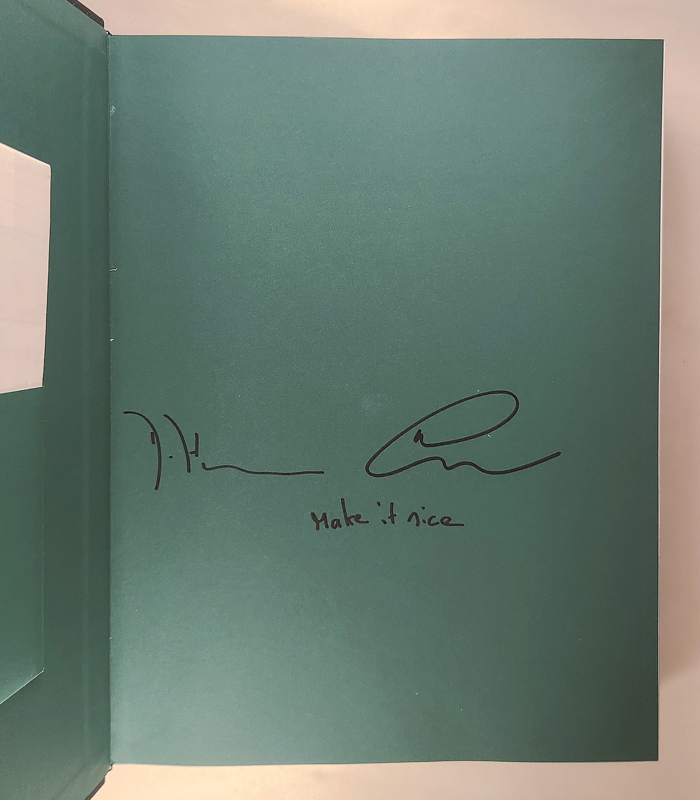 The Nomad Cookbook by Daniel Humm and Will Guidara 1st Edison 2015 Signed